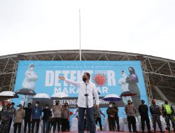 Wali Kota Makassar Pastikan Kota Sehat, Satgas Detektor Covid Resmi Di Luncurkan