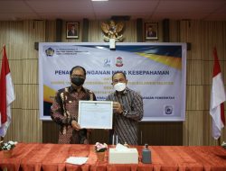 Tanda tangani MoU Danny Apresiasi Kanwil DJPb Lakukan Pendampingan Raih Kembali WTP