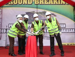 Walikota Makassar Danny Pomanto Hadiri Ground Breaking Pembangunan Kajari Kota Makassar