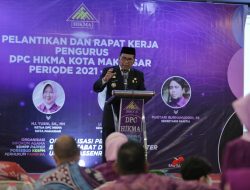 Hadiri Pelantikan DPC Hikma Makassar, Danny Minta Sinergitas Perangi Covid-19