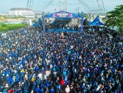 Puluhan Ribu Orang Ikut Jalan Sehat Restorasi, NasDem Sulsel Tuai Pujian