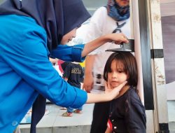 Gebyar Posyandu Alfamart di Hari Gizi Nasional Diikuti Ratusan Balita dan Lansia