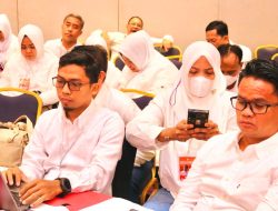 Kepala Dinas Lingkungan Hidup Kota Makassar Ferdi, S.Pt., M.Sc., Ph.D, Hadiri RAKORSUS 2023