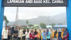 Jelang Kemerdekaan, Warga Kecamatan Camba Gelar Kerja Bakti