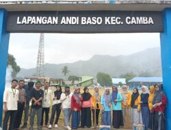 Jelang Kemerdekaan, Warga Kecamatan Camba Gelar Kerja Bakti